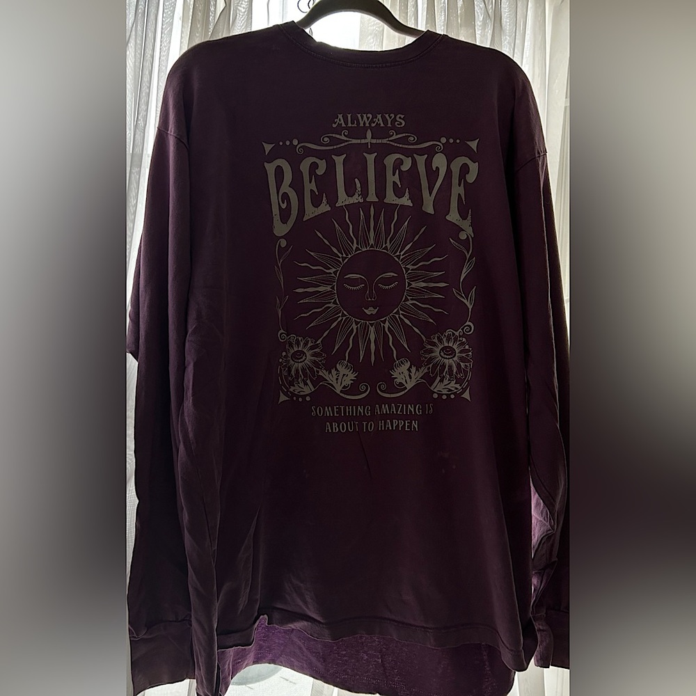 Purple Fashion Nova Long Sleeve